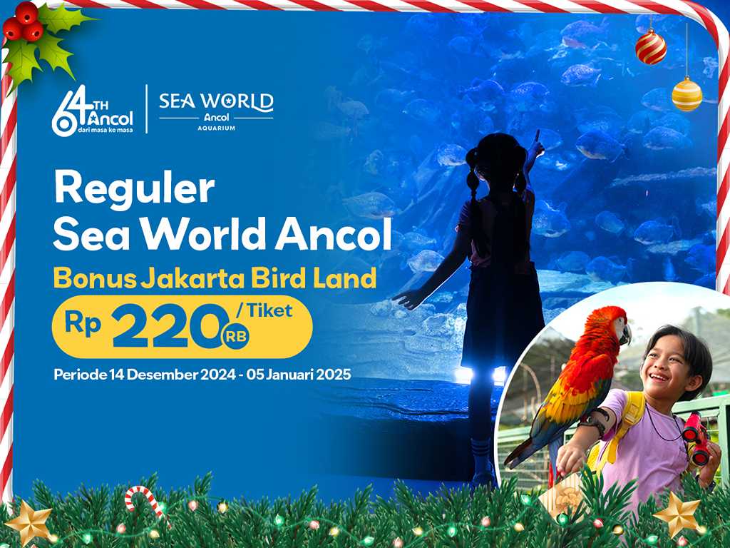 Liburan Penuh Ceria Ke Sea World Ancol Bonus Jakarta Bird Land!